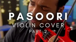 Pasoori In Violin Part 2 | Binesh Babu