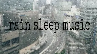 Noise of rain and thunder for rest