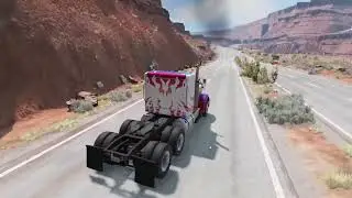 Saltando 10 VANS no BeamNG
