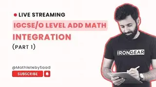 IGCSE/O Level Add Maths - Integration - Part 1
