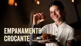 Empanamento super crocante e vegano 🌱