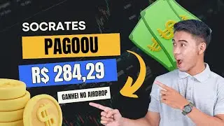 SOCRATES - GANHEI $58 DÓLARES NO AIRDROP [CORRE QUE TERÁ MAIS] 2024✅