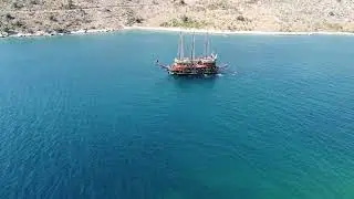 Trip boat Sarande Albania