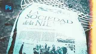 DISEÑÉ UN PÓSTER DE “LA SOCIEDAD DE LA NIEVE”
