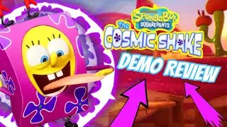 SpongeBob SquarePants The Cosmic Shake Gameplay Demo REVIEW