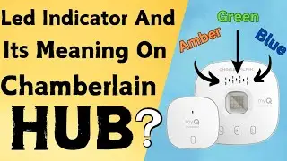 Chamberlain Myq Smart Garage Control Hub Indicator Light Status And Its Meaning | Devicessetup