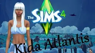 Sims 4 ~ Create a sim ~ Kida atlantis (With CC)