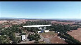 KRDD Cessna Crash May 20 2023 Simulation Recreation