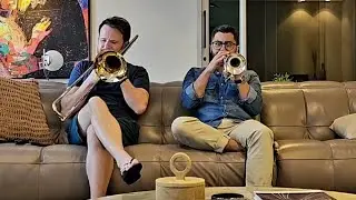 De Valor em Valor - Daniel Leal trumpet e Seu Elias Trombone.