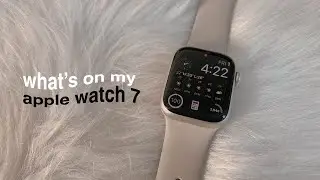 what's on my apple watch | series 7 starlight 41mm ✧