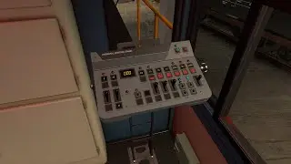 Derail Valley - The new Universal Control Stand - Starting & Stopping the DE6