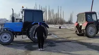 Беларус 892.2 vs Беларус 82.1 трактор тартыс