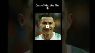 Cristiano Ronaldo Maya hee Maya hoo Effect Video | How To Create Funny Video from Image #Shorts