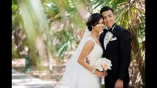 Wedding Photo Slide Show - A Whole New World sung by Bride & Groom