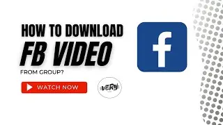 How to download video from facebook group?