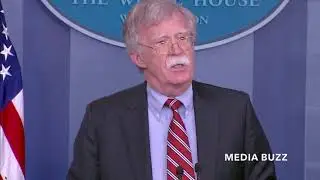 John Bolton White House Press Briefing 8/2/18 - National Security Advisor briefs White House Press