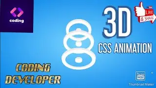 CSS 3D Animation Effect Tutorial.