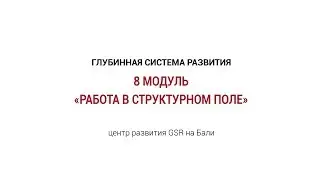 GSR 8 Модуль 