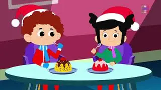 cinque grasso Santa | canzone di santa | Natale per bambini | Five Fat Santa | Christmas Rhyme