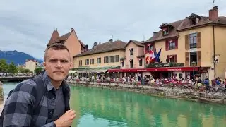 My Day travelling Annecy 🇫🇷to Chamonix Last Day Before UTMB