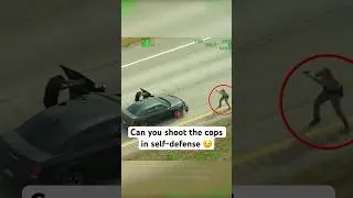 Is it legal to shoot the cops in self-defense?