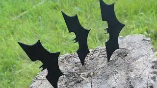 Как сделать метательные Бэтаранги