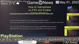 [Latest]How to Gameshare on PS5 and Enable Game Sharing