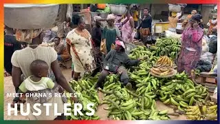 THE REAL PRICE OF FOOD IN GHANA | FOLLOWING MY AUNTY ON THE MARKET 🇬🇭