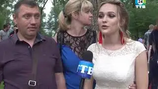 Выпускники Фокино распрощались с городом детства
