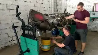Чистка и балансировка ротора Кейс.  День 1-й