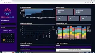 Business Intelligent Analytics Web Dashboard Using PYTHON, HTML, CSS, STREAMLIT, MICROSOFT EXCEL