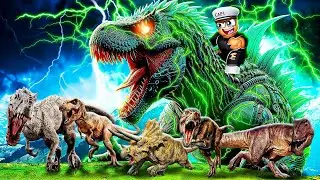 Becoming the ULTIMATE DINOSAUR in ROBLOX