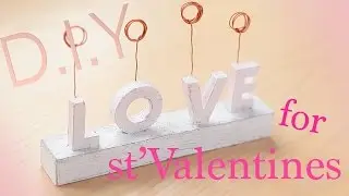 stValentine's diy gift. Подставка для фото на день всех влюбленных