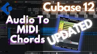 Cubase 12 Audio To MIDI Chords UPDATE! 🔥