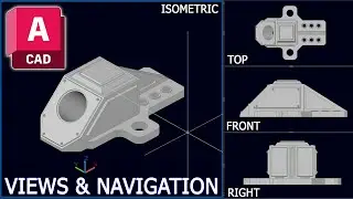 Autocad – 3D Views and Navigation