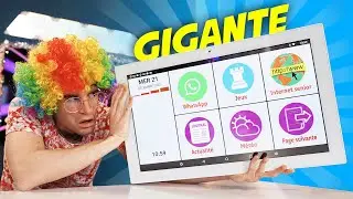 I'm trying out a giant French tablet for seniors! *masterpiece*