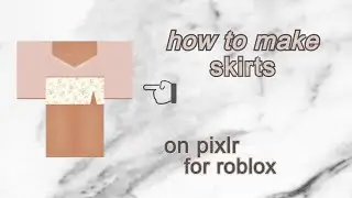 how to make skirts on roblox | easy