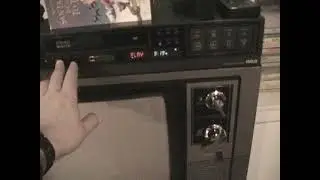 Microwaving a VHS Tape