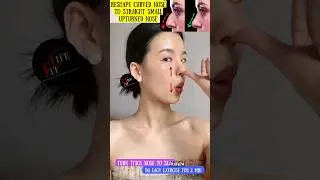 Reshape Curved Nose To Straight Small Upturned Nose 