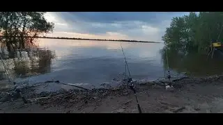 Рыбалка в разлив Волга