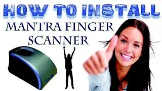 How To Mantra Mfs 100 BioMetric Fingerprint USB Device Installation