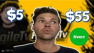 I Paid Someone to Make me a YouTube Logo on Fiverr!! (Part 2)
