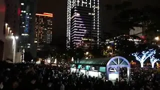 detik detik setelah perayaan tahun baru 2018 d gedung 101