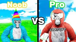 Gorilla Tag Noob Vs Pro…