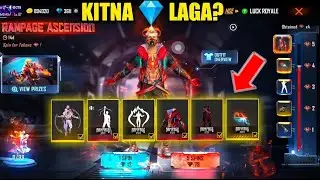Rampage Ascension Event Free Fire | New Token Tower Event 1 Spin Trick | Unity Token 1 Spin Trick