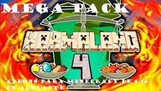 MEGA PACK de Addons de Karmaland 4 + mapa de Karmaland 4 para Minecraft PE 1.14 y 1.15 en adelante