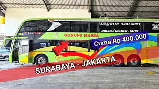 Cara Beli Tiket Bus Online Surabaya-Jakarta - Naik Bus Gunung Harta