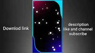 Template video background full screen | Light effect | Kinemaster template black screen status