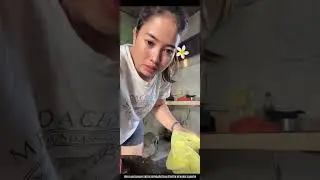 Rutinitas masak pagi bersama mamah muda cantik 😍 