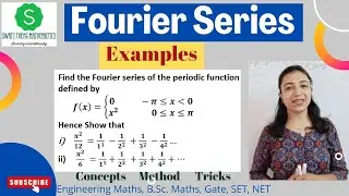 Fourier Series engineering mathematics problem || important points of Fourier Series 